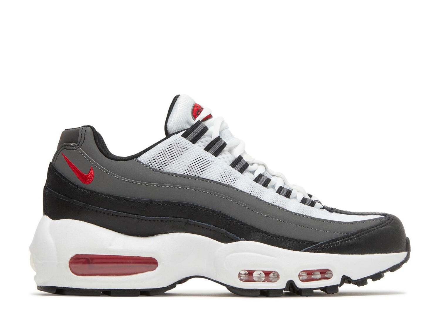

Кроссовки Nike Air Max 95 Recraft Gs 'Iron Grey University Red', серый