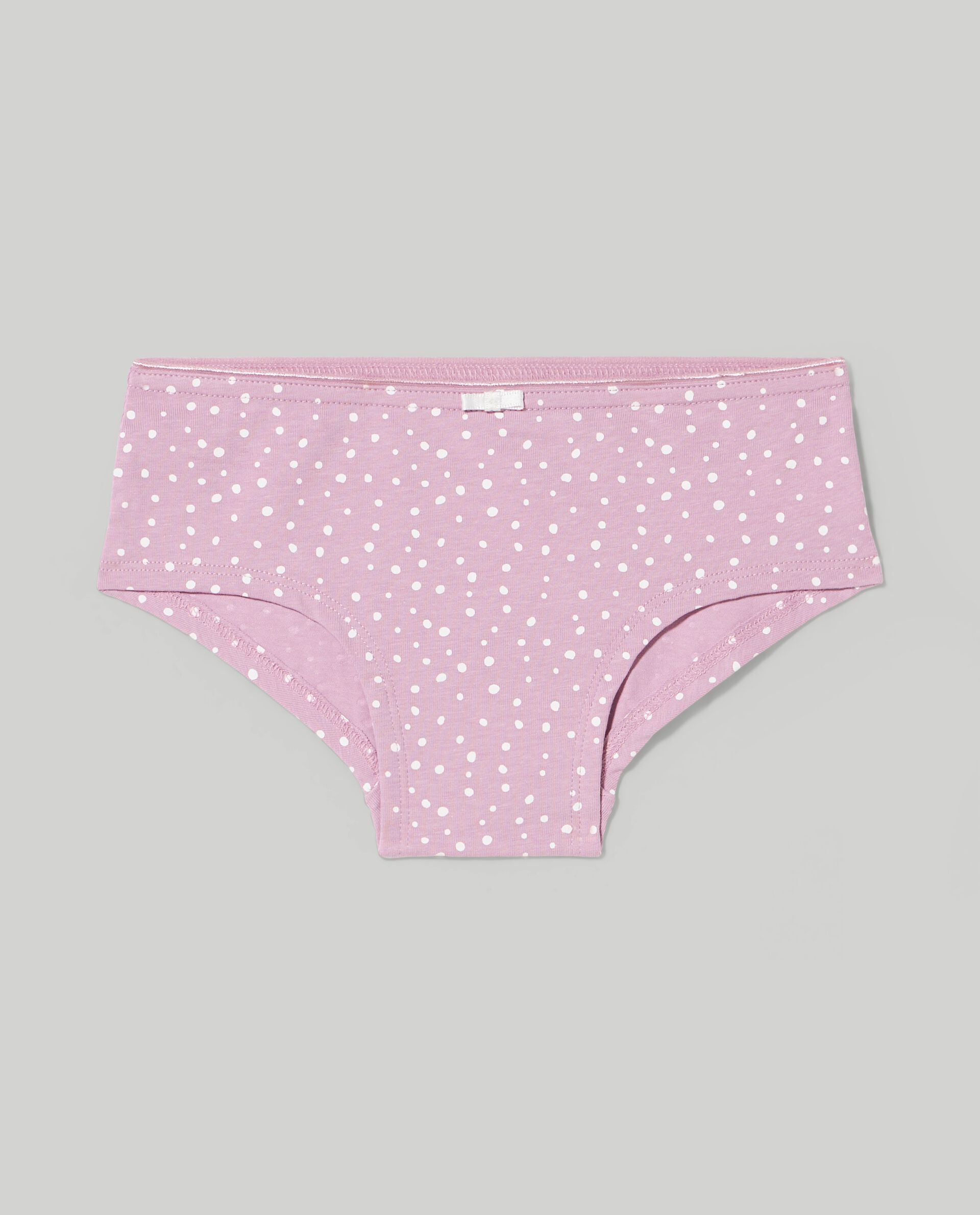 Набор из 5 хлопковых брюк-кюлотов стрейч для девочек., белый/розовый
