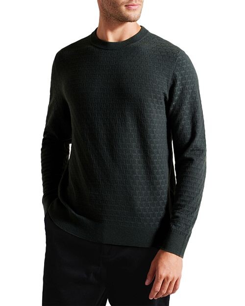 

Свитер Loung с круглым вырезом Ted Baker, цвет Green