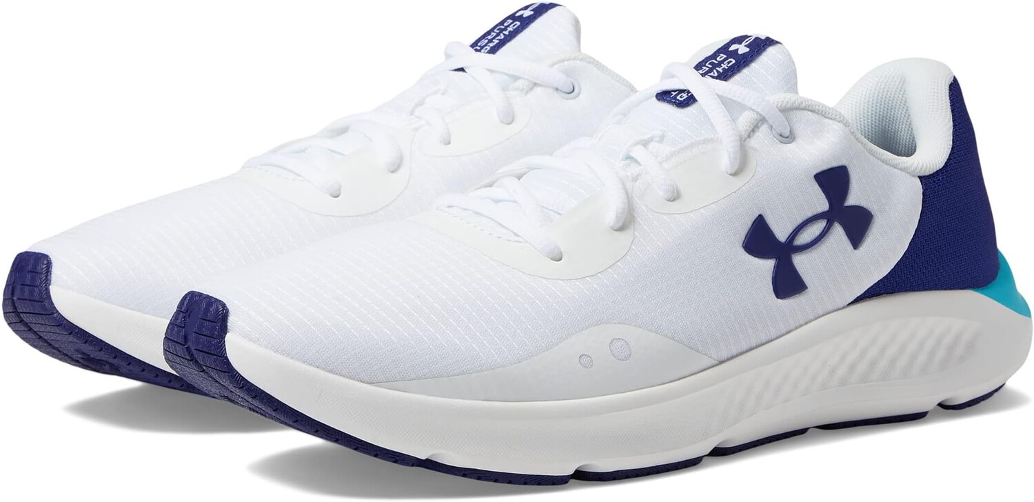 

Кроссовки Charged Pursuit 3 Under Armour, цвет White/Sonar Blue/Sonar Blue