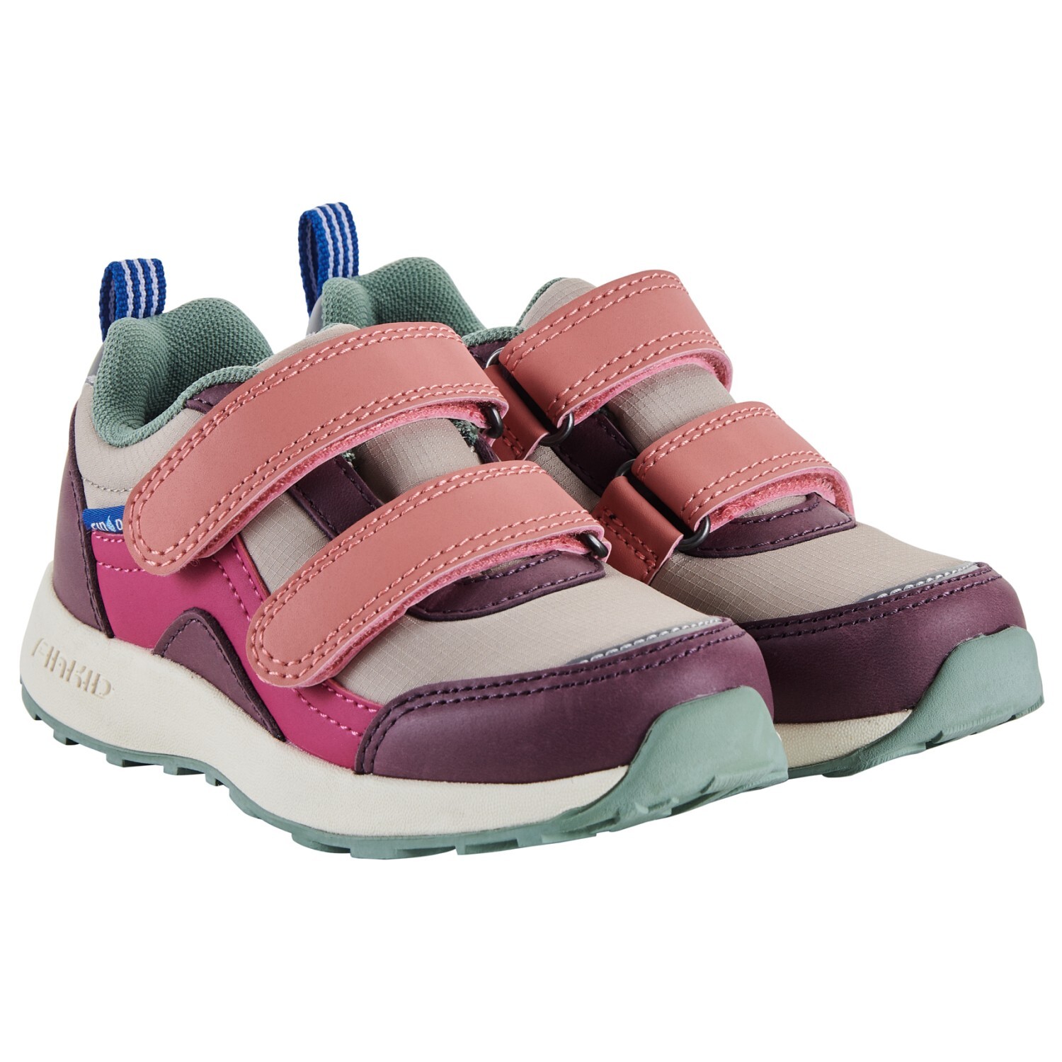 

Повседневная обувь Finkid Kid's Sammakko, цвет Eggplant/Green Bay
