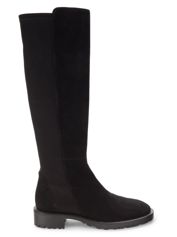 

Сапоги до колена с выступами Stuart Weitzman, черный
