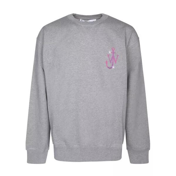 

Футболка cotton sweatshirt J.W. Anderson, серый
