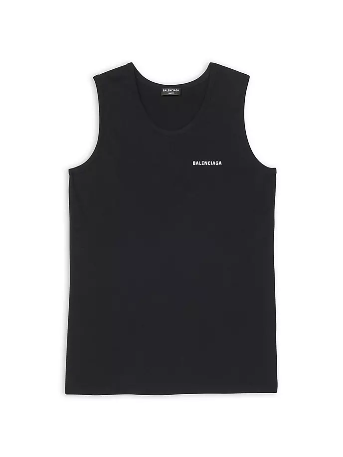 

Свободная майка Balenciaga, белый