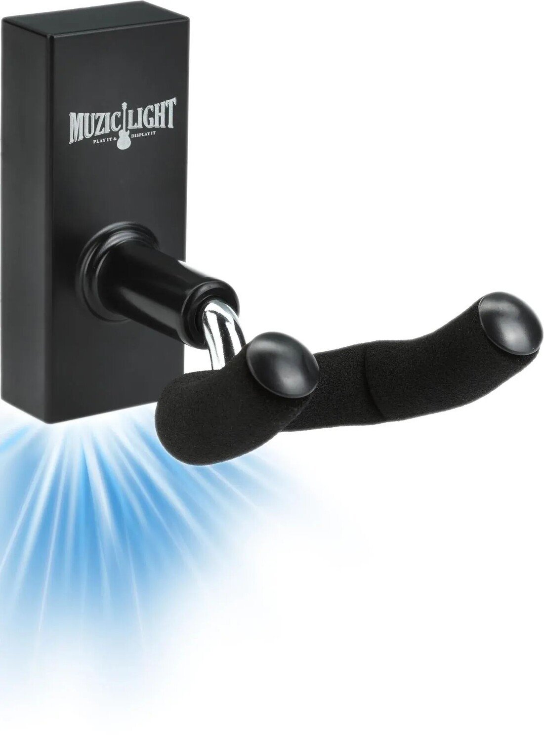 

MuzicLight MZB101 Светодиодная настенная вешалка для гитары - синяя
