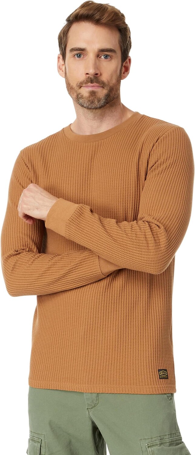 

Дневная смена Термальный L/S RVCA, цвет Camel