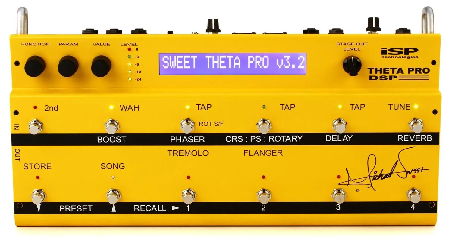 

ISP Technologies MS Theta Pro DSP Предусилитель Michael Sweet и педаль мультиэффектов