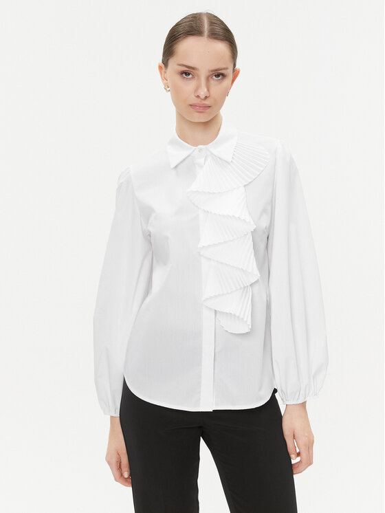 Блуза стандартного кроя Dixie, белый блуза свободного кроя dixie серый