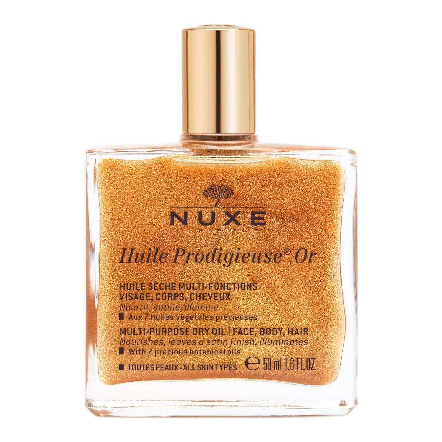 Nuxe Huile Prodigieuse или многофункциональное сухое масло 50 мл nuxe цветочное сухое масло huile prodigieuse florale 50 мл nuxe prodigieuse