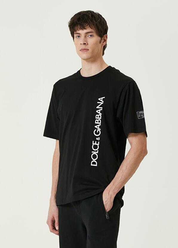 

Футболка с логотипом Dolce&Gabbana, черный