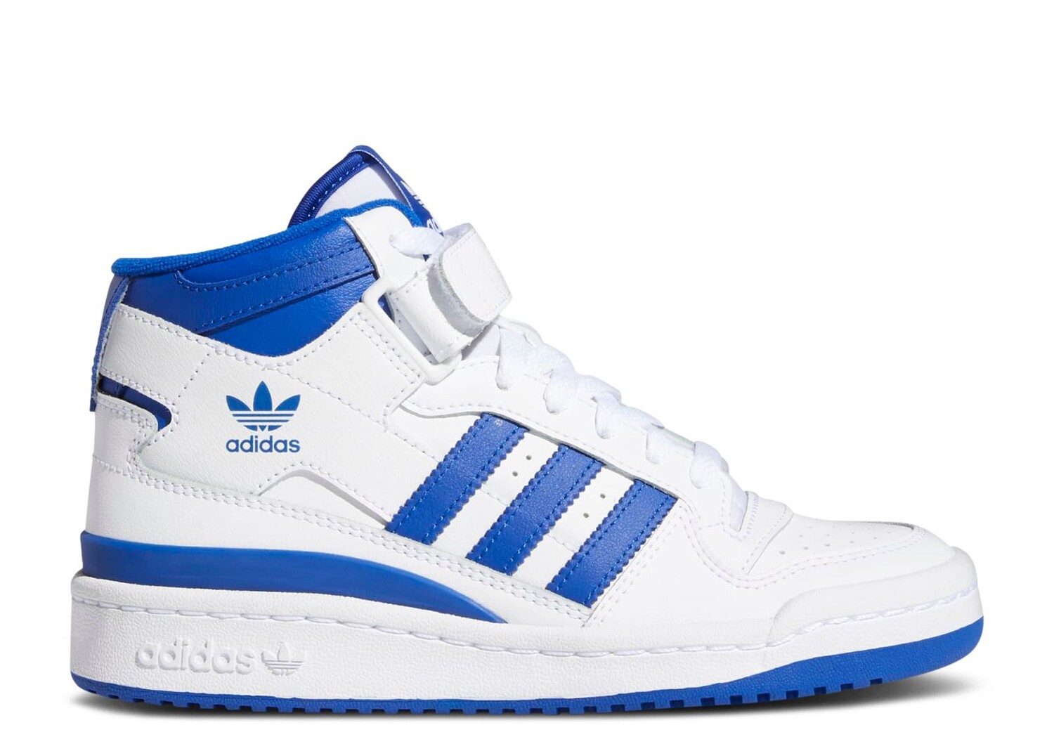 

Кроссовки adidas Forum Mid J 'White Royal Blue', белый