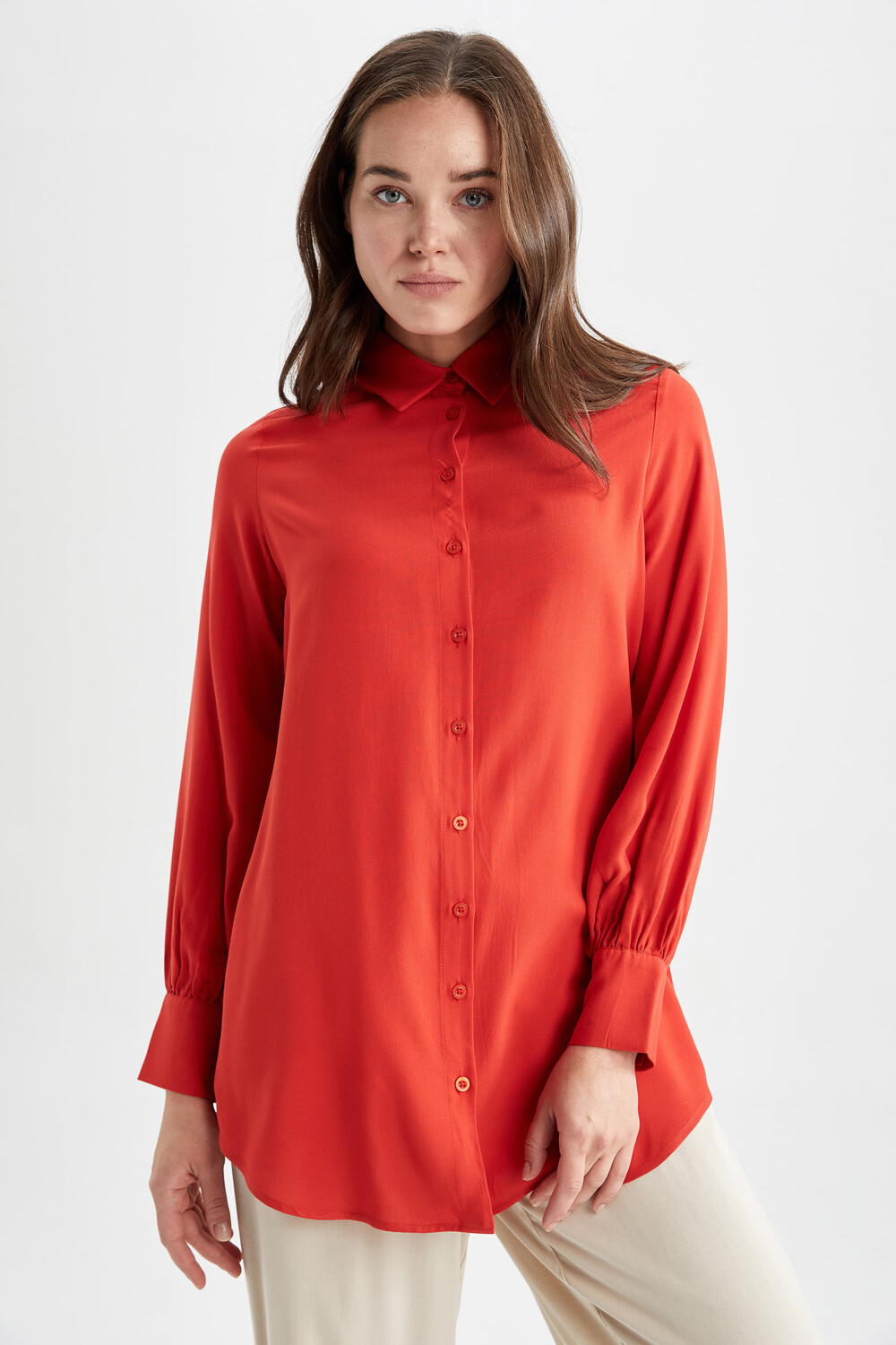 

Туника DeFacto Long REGULAR FIT, красный