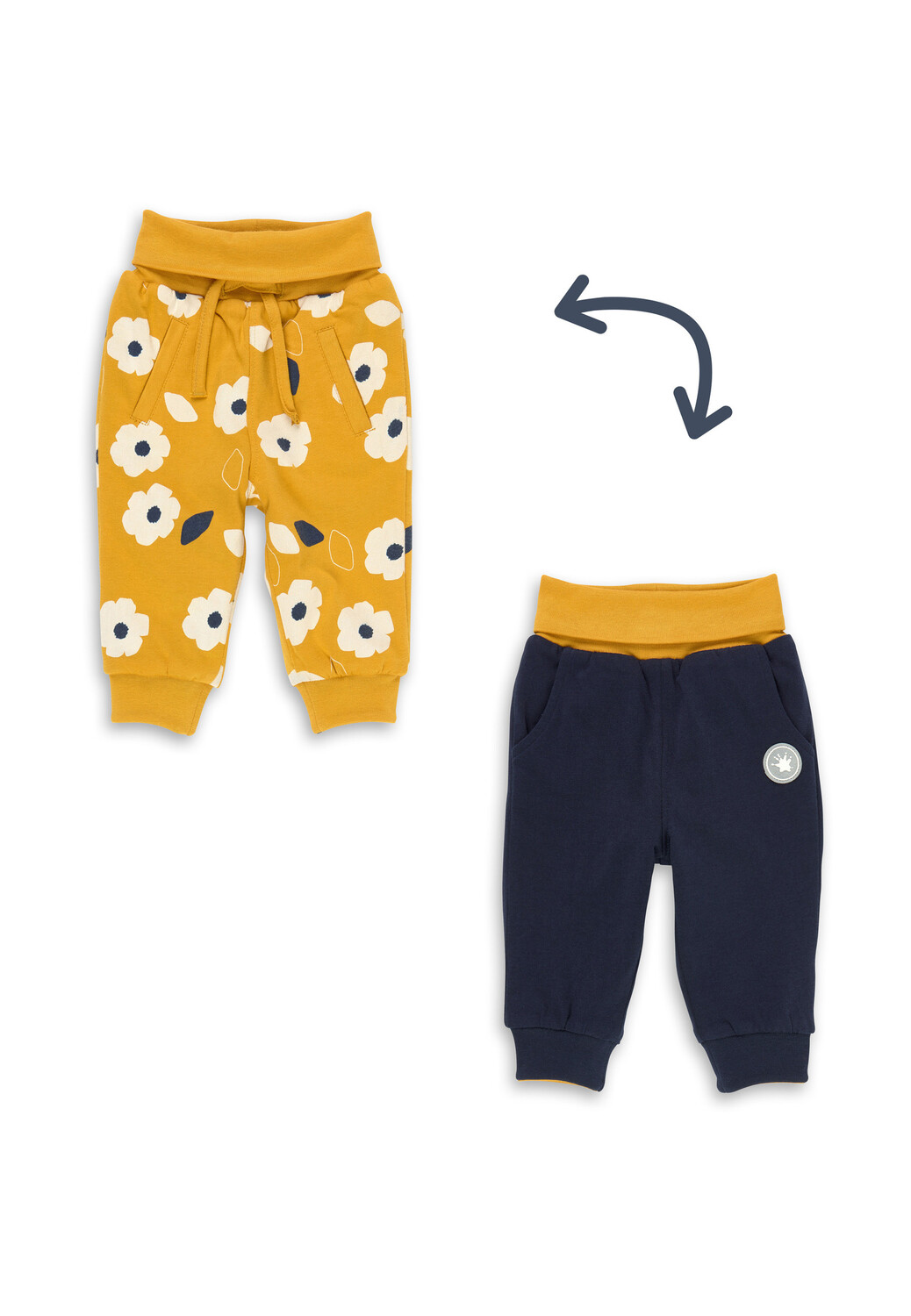 

Тканевые брюки Sigikid Wende Summer Pony, желтый