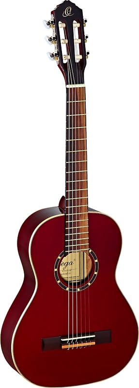 Акустическая гитара Ortega Family R121 7/8 Size Classical Guitar, Wine Red 47mm Nut акустическая гитара ortega r121snwr wine red guitar