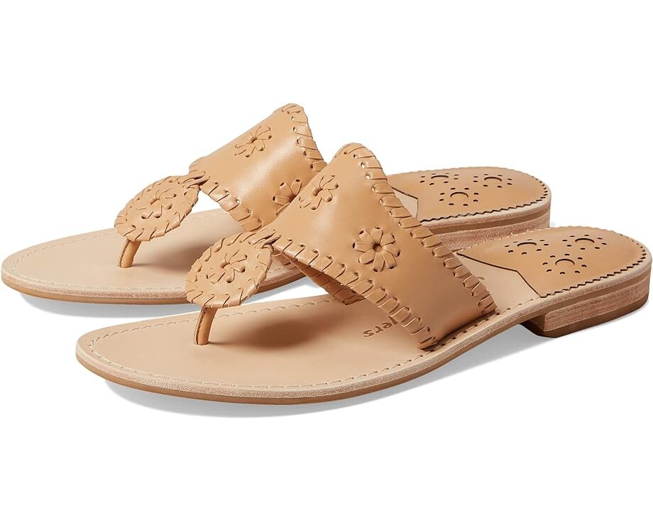 

Сандалии Jack Rogers Jacks Flat Sandal, цвет Toast/Toast