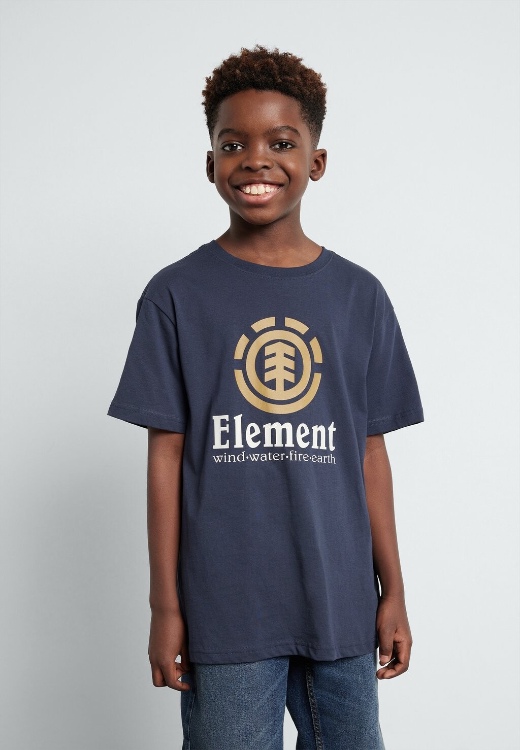 

Футболка с принтом VERTICAL TEES Element, цвет eclipse navy