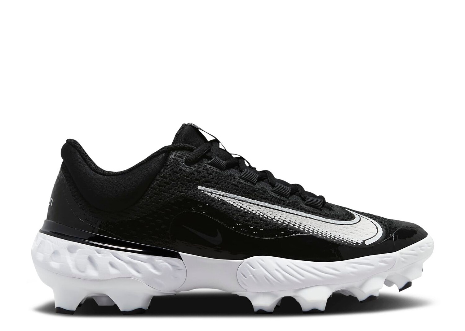 

Кроссовки Nike Alpha Huarache Elite 4 Low Mcs 'Black White', черный