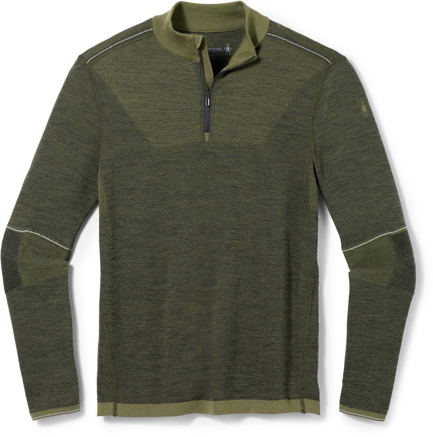 

Базовый слой Intraknit Thermal Max с молнией в четверть — мужской Smartwool, зеленый