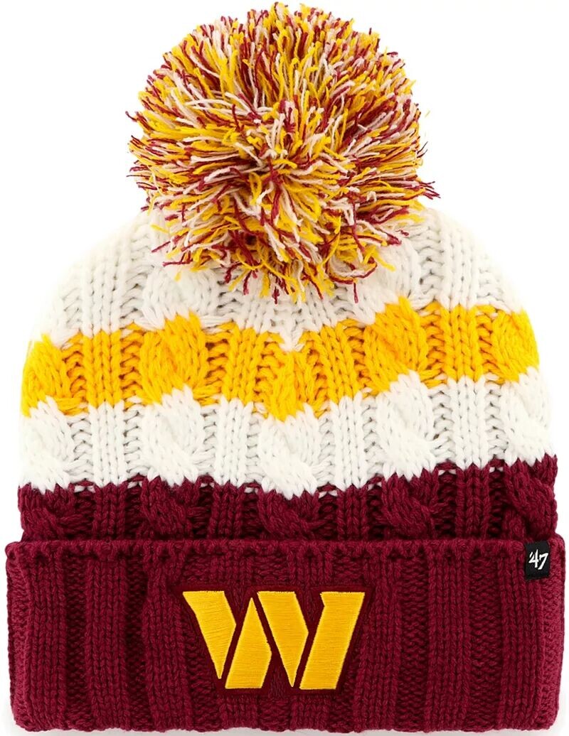 

Женская шапка Washington Commanders '47 Ashfield Knit