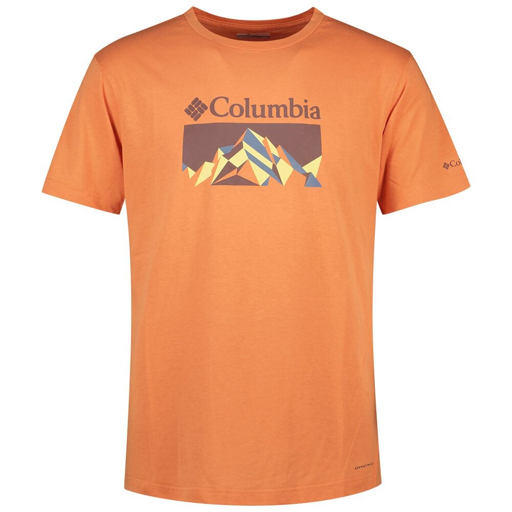 

Футболка Columbia Thistletown Hills Graphic, оранжевый