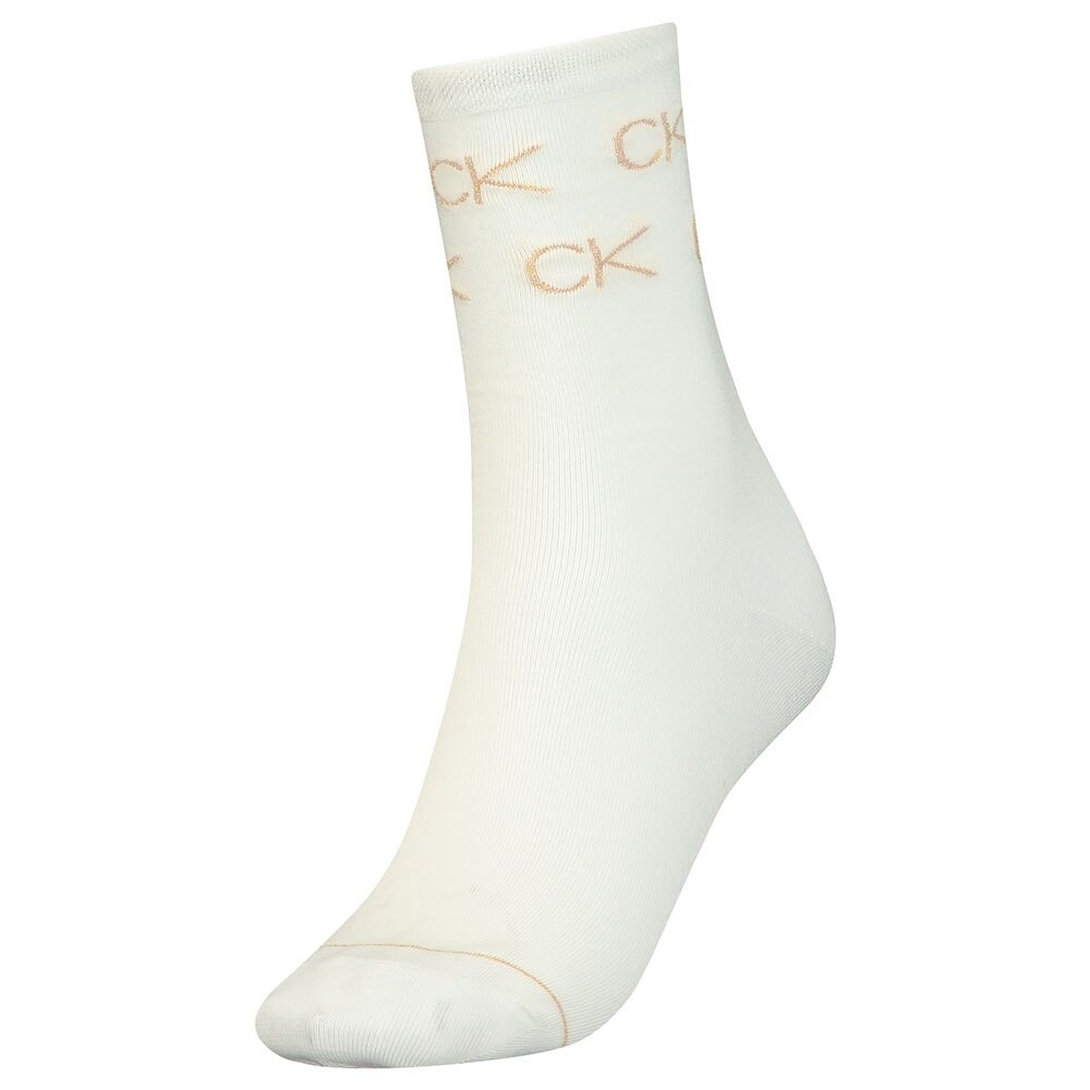 

Носки Calvin Klein Lurex Logo Giftbox, белый