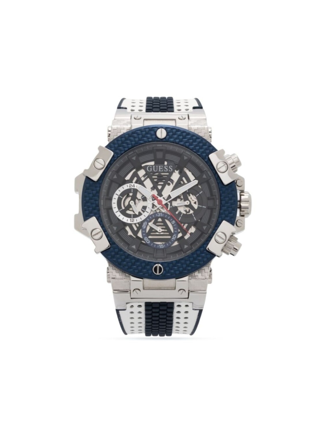 

GUESS USA наручные часы Carbon 46 мм, синий