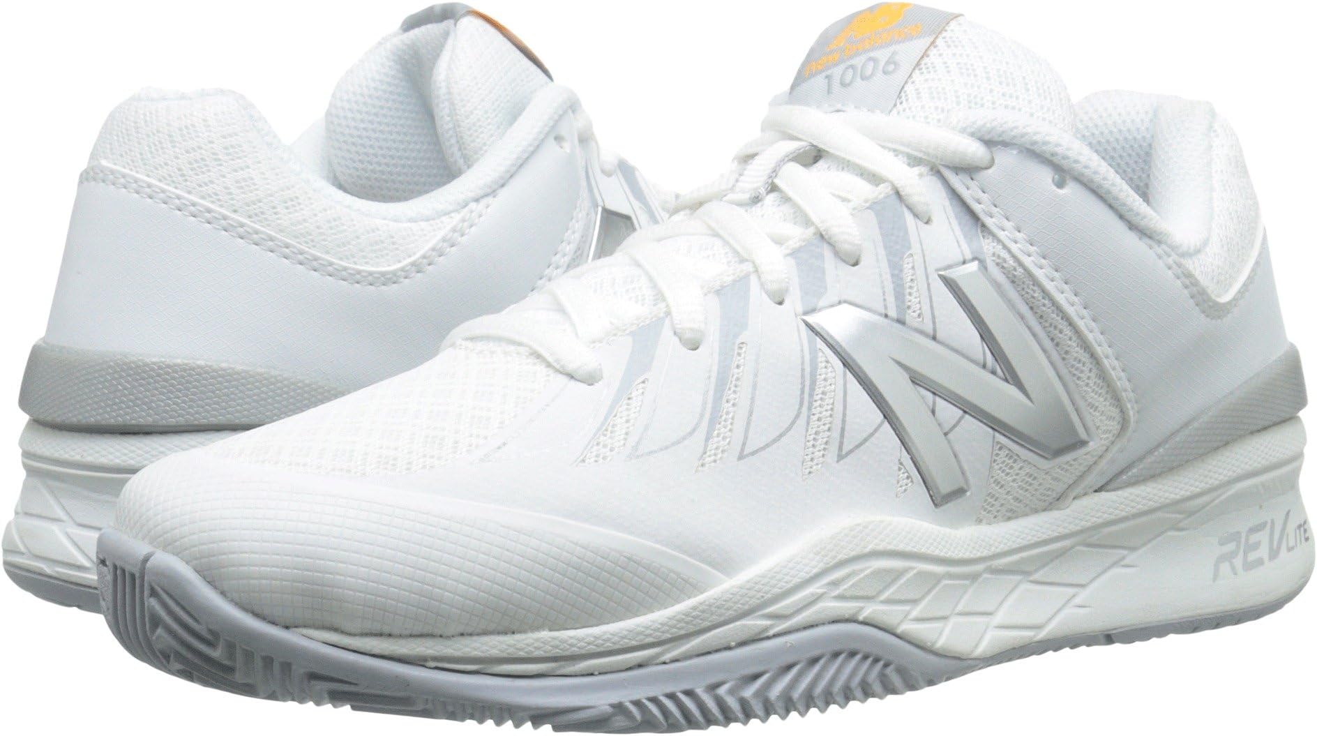 

Кроссовки WC1006v1 New Balance, цвет White/Silver, Белый