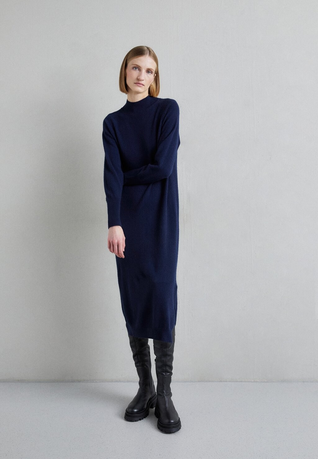 

Платье из джерси CASHMERE DRESS KNITID, синий