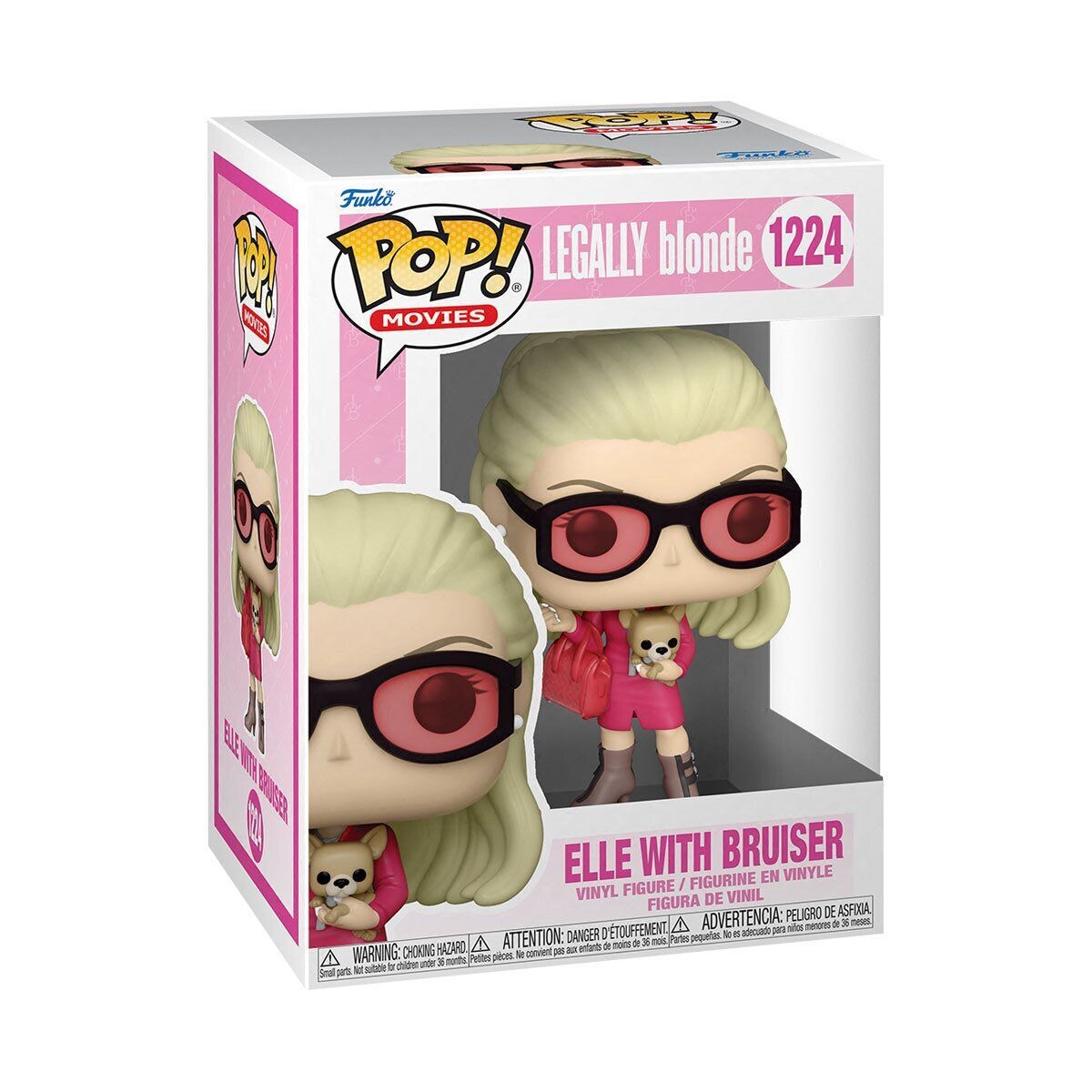 

Фанко Поп! Виниловая фигурка — Elle with Bruiser — Блондинка в законе #1224 Funko