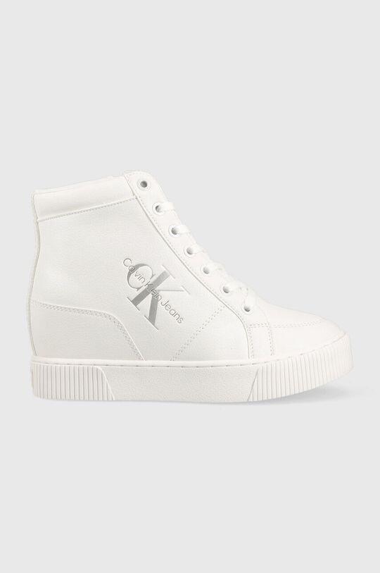 

Кроссовки Hidden Wedge Cupsole на шнуровке Calvin Klein Jeans, белый