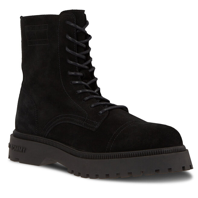 Ботинки Tommy Jeans TjmCasual Boot, черный цена и фото