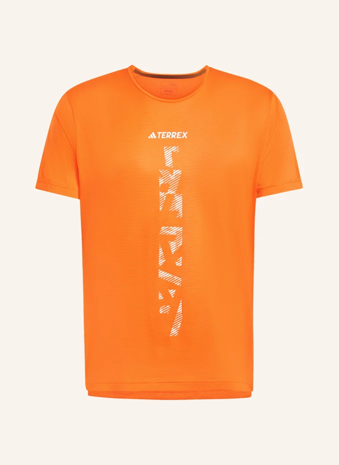 

Футболка для бега agravic trail Adidas, белый