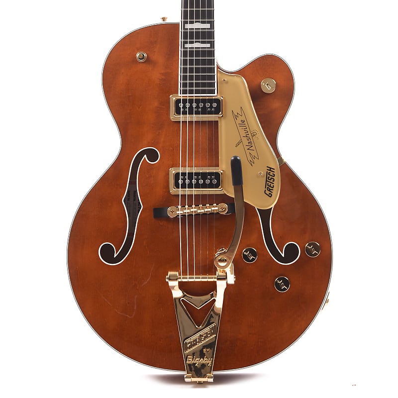 Электрогитара Gretsch G6120TG-DS Players Edition Nashville Hollow Body DS Roundup Orange w/Bigsby mc jqh11 001 replacement projector lamp for acer s1386wh s1386whn dnx1712 dnx1713 ds 110 ds 110t ds110 ds110t ds 310 ds 310t