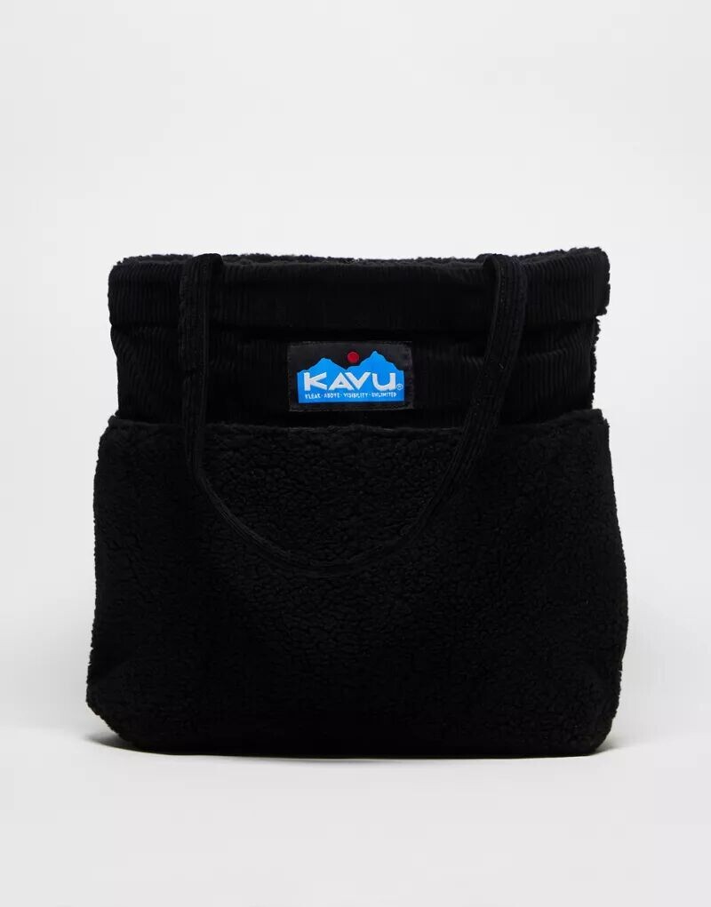 

Черная сумка-тоут унисекс Kavu Tote It All