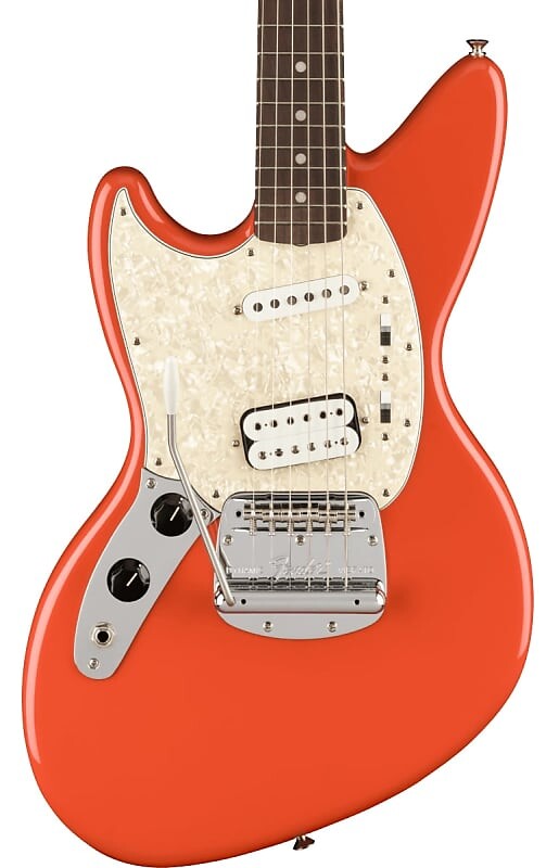 

Электрогитара Fender Kurt Cobain Jag-Stang Left-Hand Rosewood Fingerboard Fiesta Red