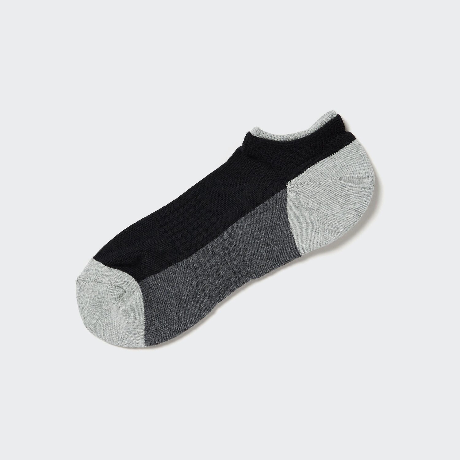 

Короткие носки (цветной блок) UNIQLO, черный