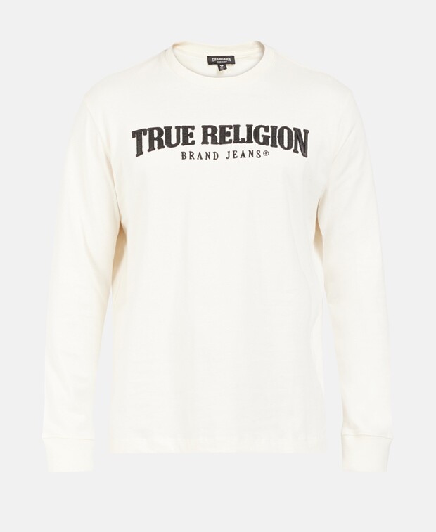 

Рубашка с длинным рукавом True Religion, цвет Wool White