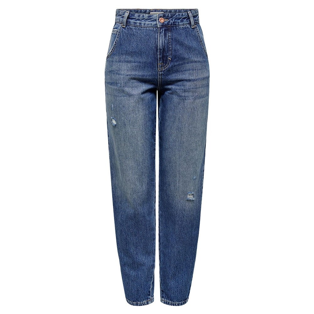 

Джинсы Only Troy Carrot Fit High Waist, синий