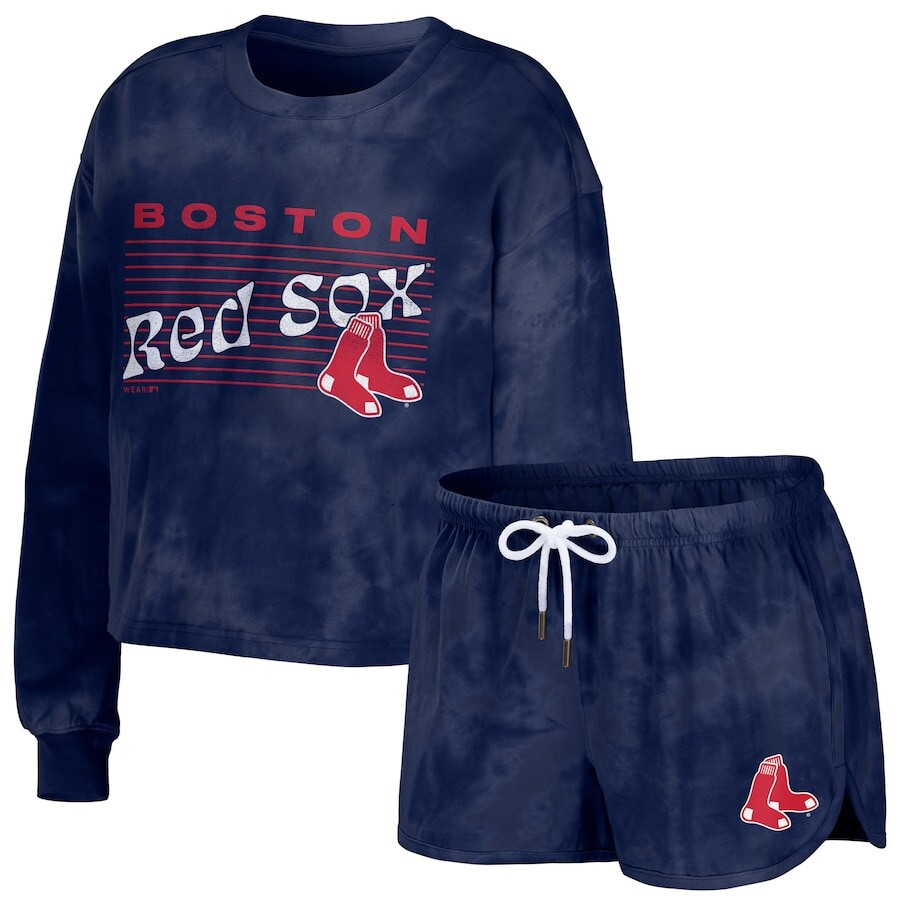 

Пижамный комплект WEAR by Erin Andrews Boston Red Sox, нави