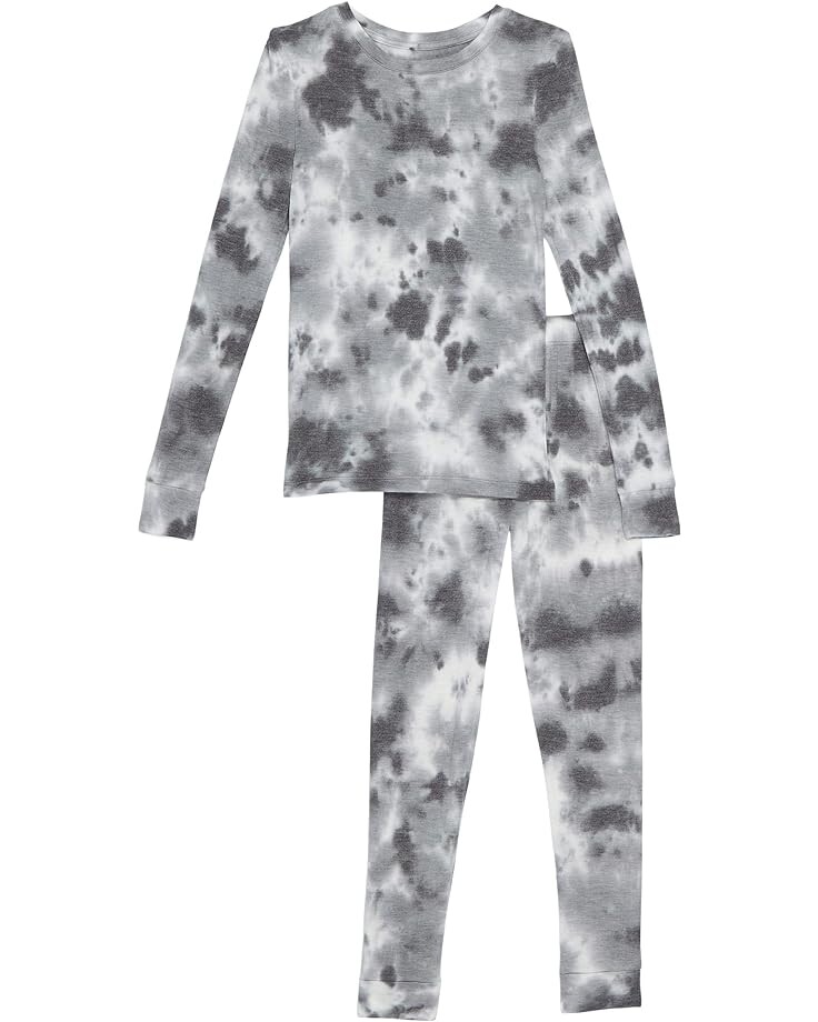 

Пижамный комплект Honeydew Intimates Star Seeker Brushed Jersey Mommy and Me Lounge Set, цвет Black Tie-Dye