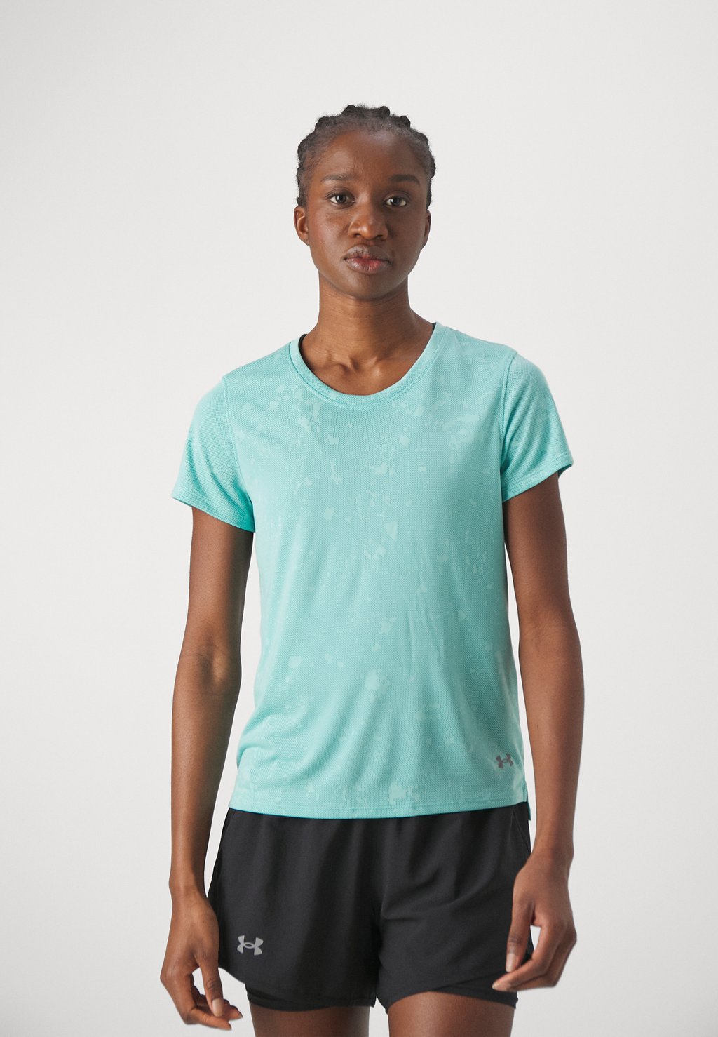 

Спортивная футболка LAUNCH SPLATTER TEE Under Armour, цвет radial turquoise