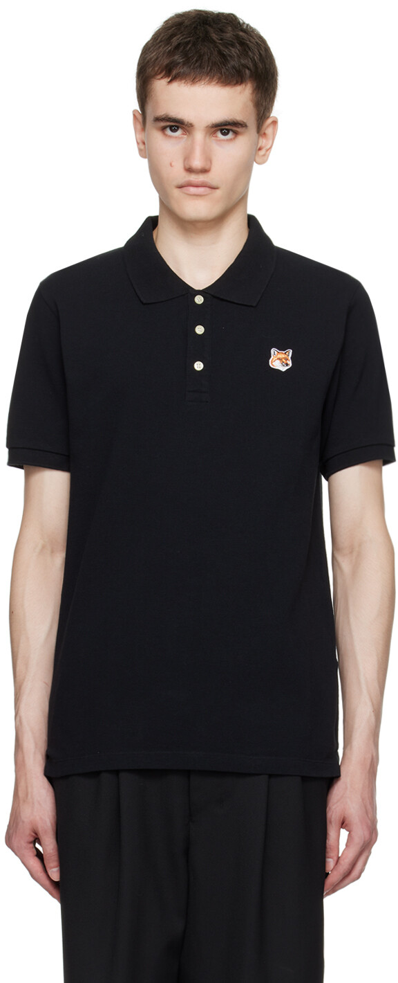 

Поло с головой Black Fox Maison Kitsune