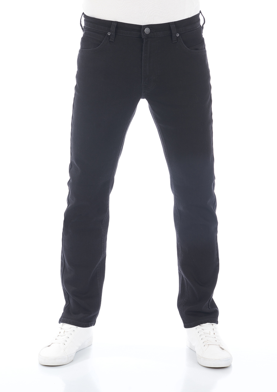 Джинсы Lee Daren Zip Fly regular/straight, черный мужские джинсы с 5 карманами daren zip lee индиго