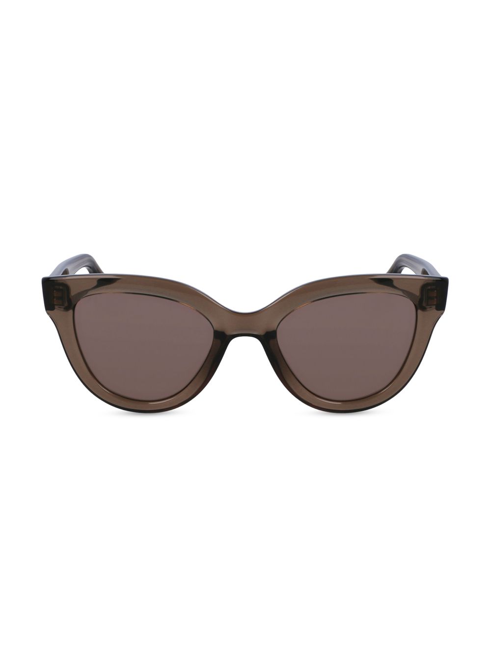 Джинсовые солнцезащитные очки «кошачий глаз» 52 мм Victoria Beckham очки кошачий глаз vb602s victoria beckham