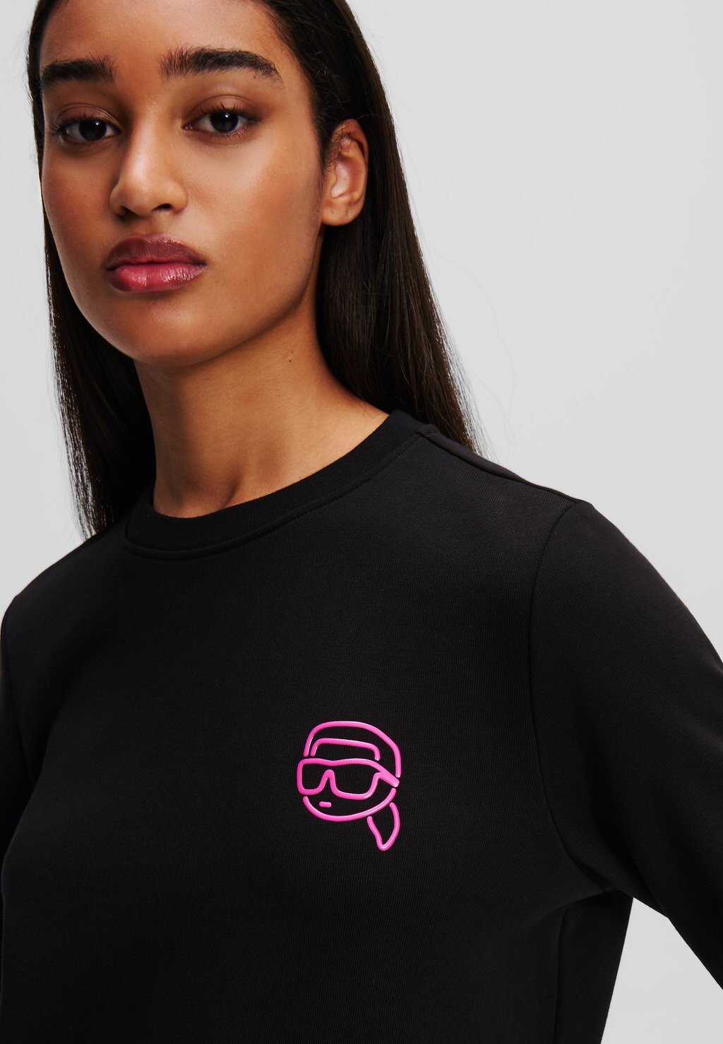 

Свитер IKONIK JELLY KARL LAGERFELD, черный