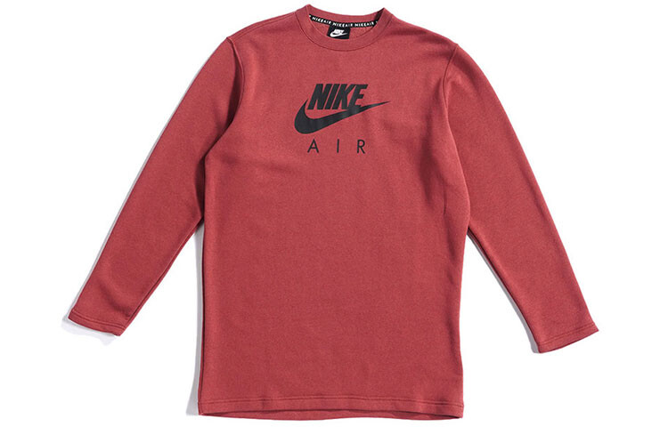 

Толстовка с круглым вырезом Nike Wmns, красная
