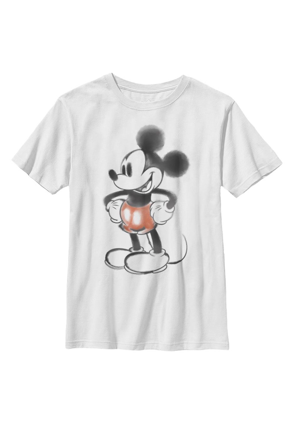 цена Футболка с принтом Disney Classic Mickey Mickey Watery Disney, белый
