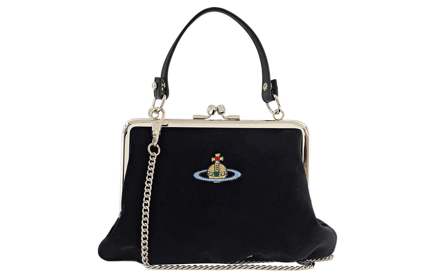 

Сумка Vivienne Westwood Granny Frame, чёрный