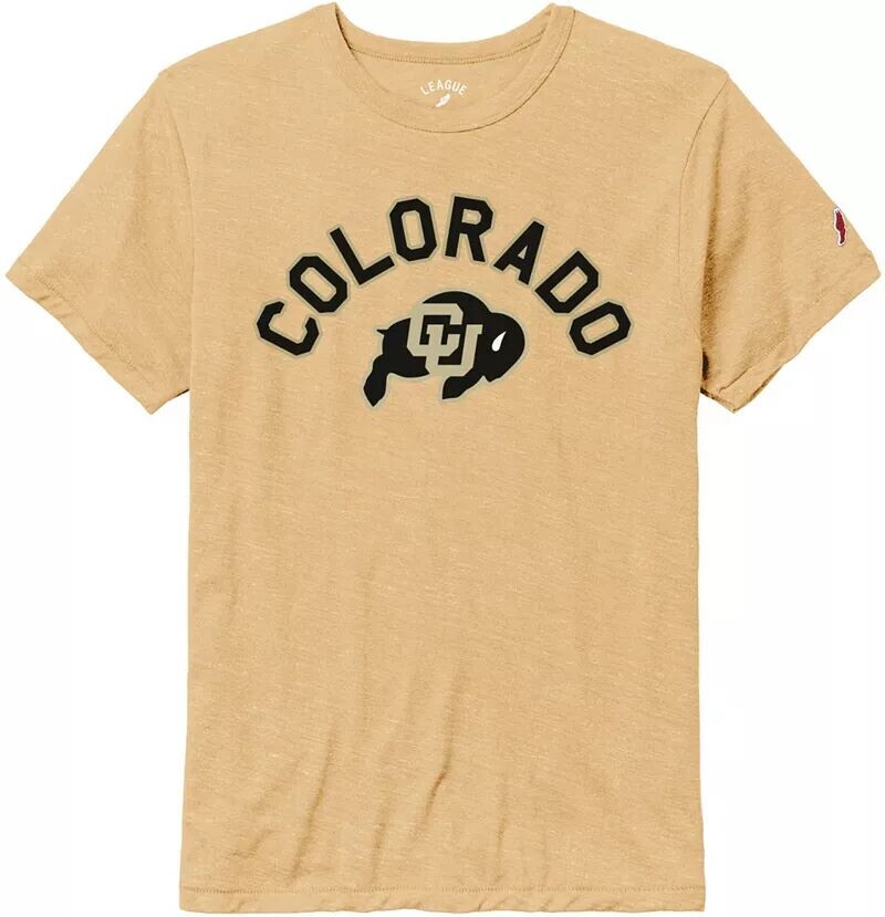 

Мужская черная футболка Tri-Blend Victory Falls League-Legacy Colorado Buffaloes