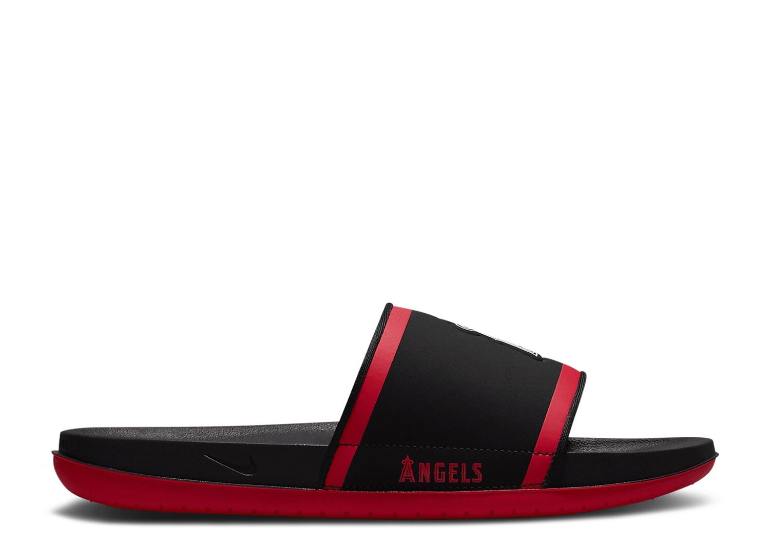 

Кроссовки Nike Mlb X Offcourt Slide 'Los Angeles Angels', черный